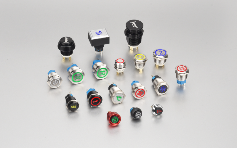 定制圖案按鈕開關